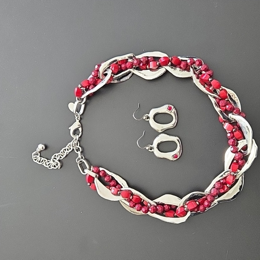 Chico's Necklace & Earrings